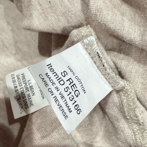 L.L. Bean Tan Restore The Outdoors Short Sleeve Graphic Tee Shirt Women’s Small - Picture 4 of 4